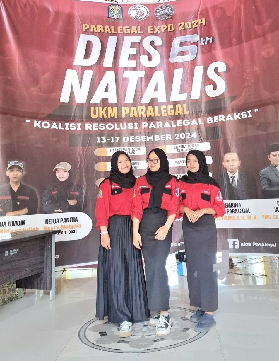 Mahasiswa HTN IAIN Curup Raih Juara III Lomba Debat Paralegal Dies Natalis ke-6 UKM Paralegal IAIN Curup Tahun 2024