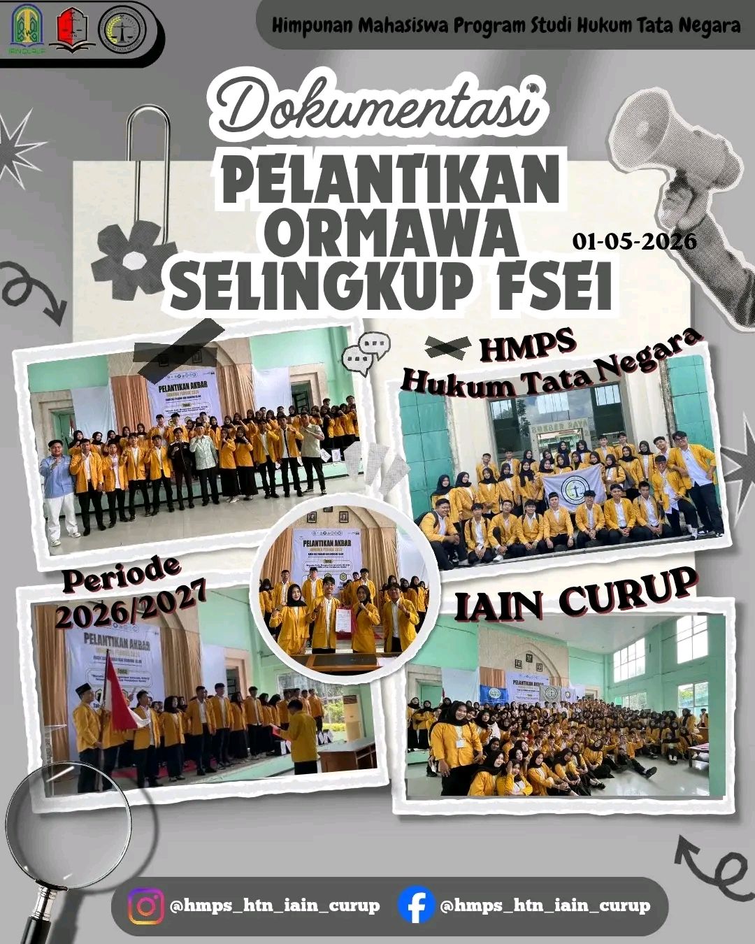 Pelantikan ORMAWA Selingkup FSEI Periode 2026/2027 Resmi Digelar