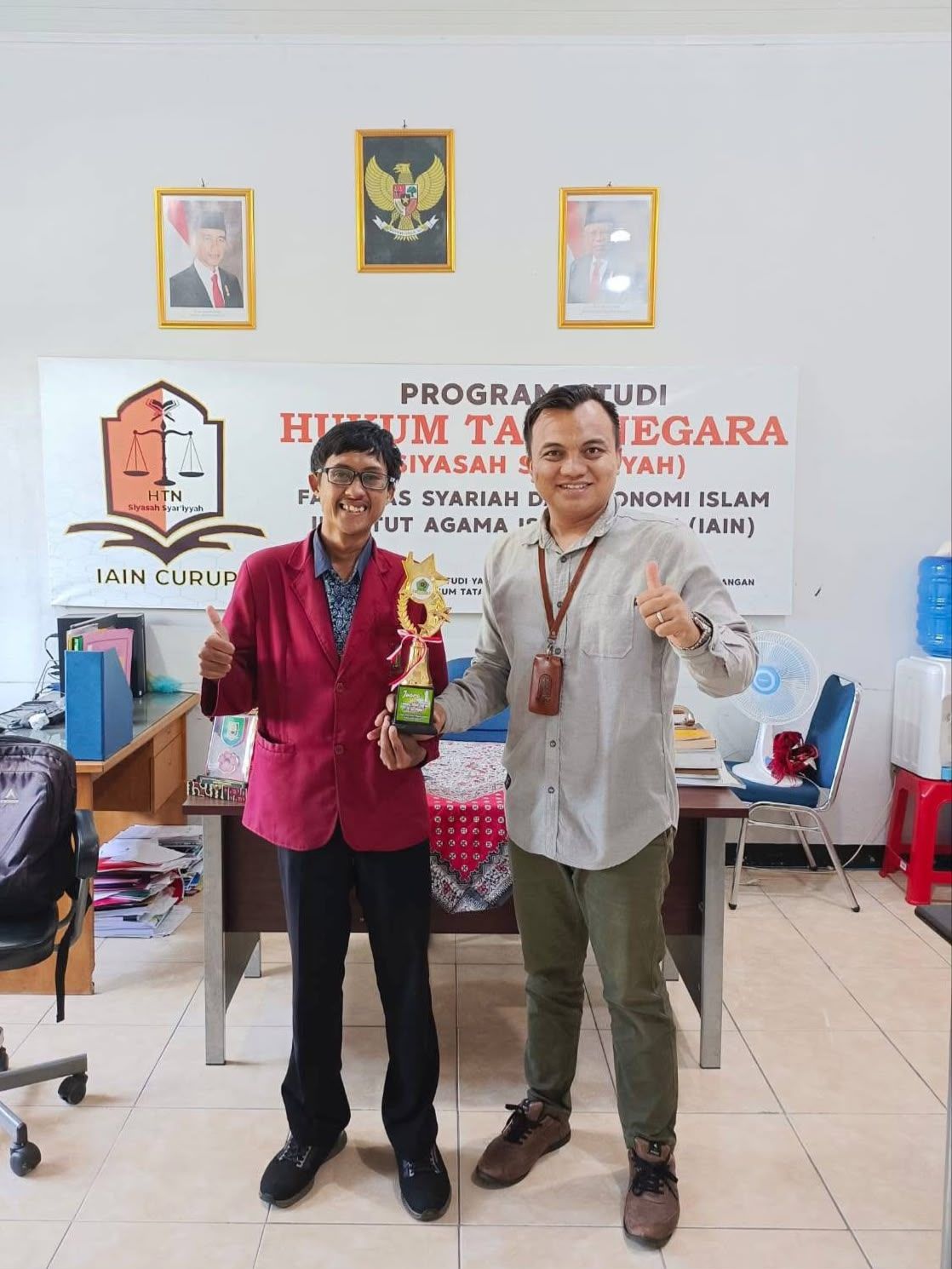 Mahasiswa Hukum Tata Negara IAIN Curup Raih Prestasi, Prodi Berikan Apresiasi