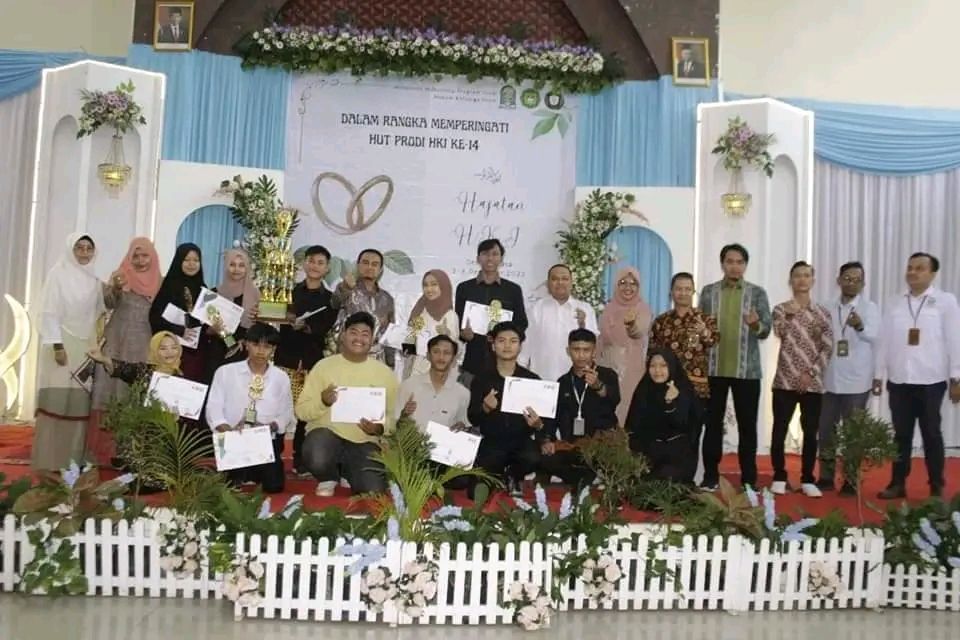 Mahasiswa HTN IAIN Curup Raih Juara 2 Lomba Praktik Pernikahan pada Gebyar Prodi HKI FSEI 2022
