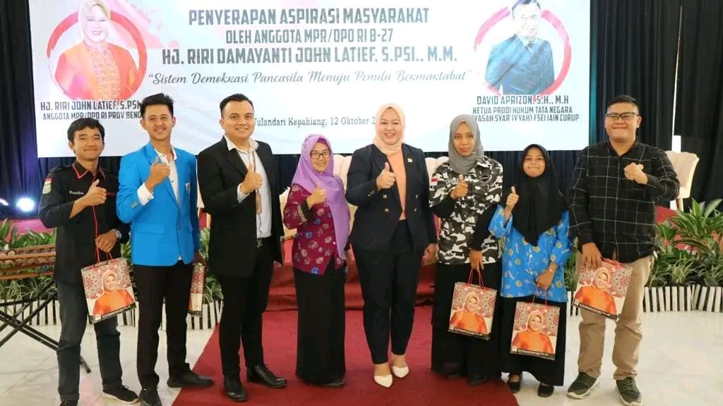 Ketua Prodi HTN IAIN Curup Menjadi Narasumber pada Kegiatan Penyerapan Aspirasi Masyarakat MPR RI/DPD RI