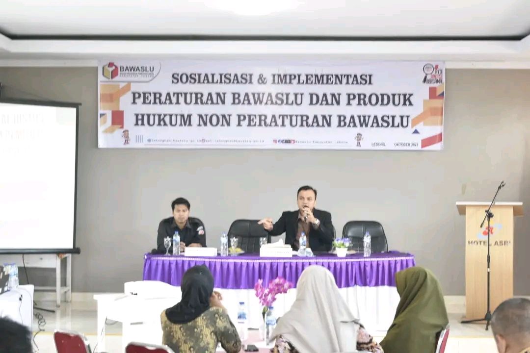 Ketua Prodi HTN IAIN Curup Menjadi Narasumber Bawaslu Kabupaten Lebong pada Sosialisasi Persiapan Pemilu 2024