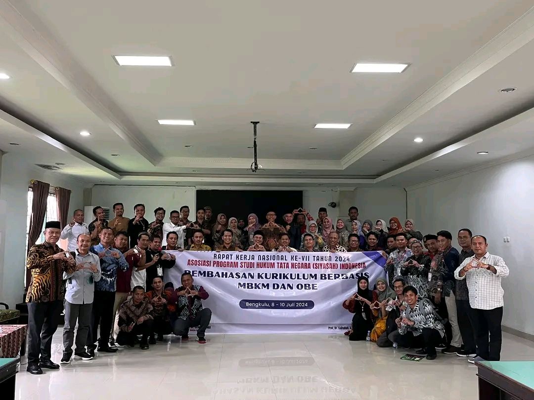 Menguatkan Keilmuan dan Tri Dharma, Prodi HTN IAIN Curup Hadiri Rakernas VII APHUTARI di Bengkulu