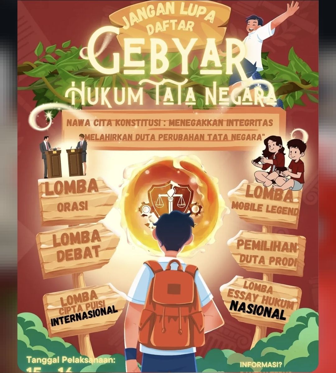 Gebyar HTN 2025 Resmi Dibuka! Saatnya Tunjukkan Prestasi di Tingkat Nasional dan Internasional