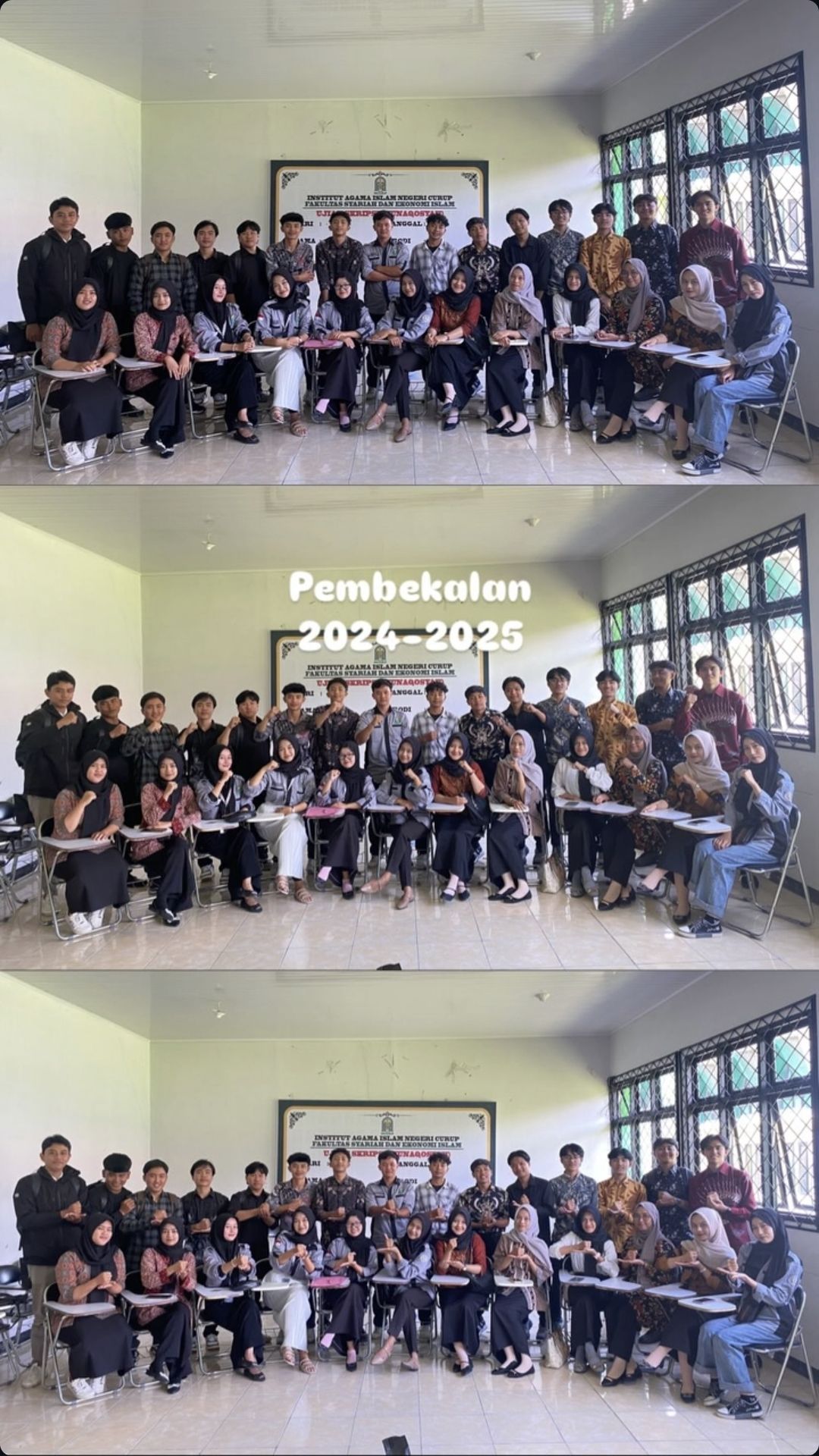 Membentuk Pemimpin Berintegritas, HMPS HTN IAIN Curup Gelar Pembekalan Anggota Baru 2025