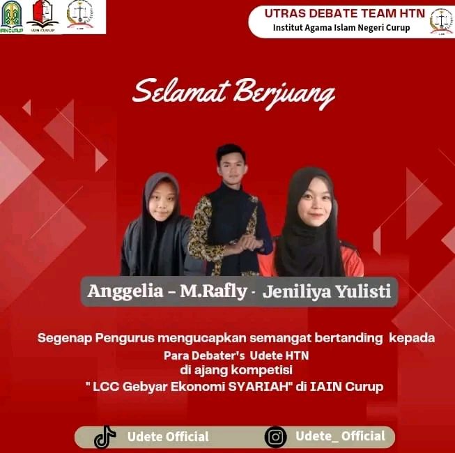 Tim HTN IAIN Curup Raih Prestasi pada Lomba Cerdas Cermat Gebyar Syariah 2024