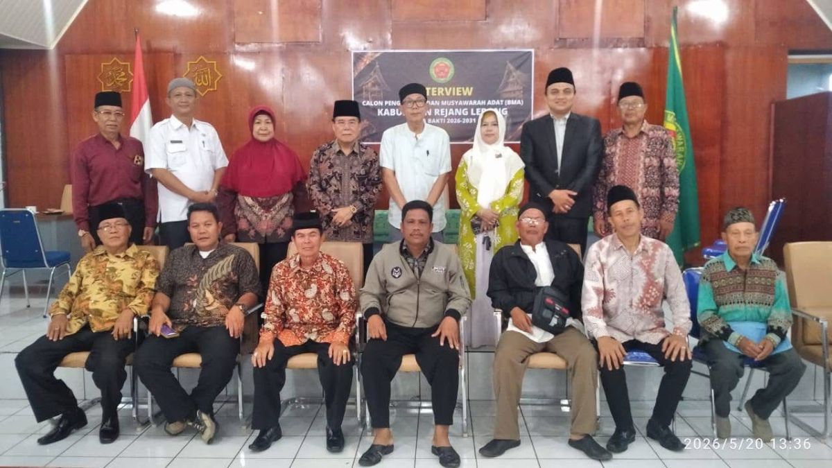 Ketua Prodi Hukum Tata Negara IAIN Curup Jadi Salah Satu Penguji Interview Calon Pengurus BMA Rejang Lebong