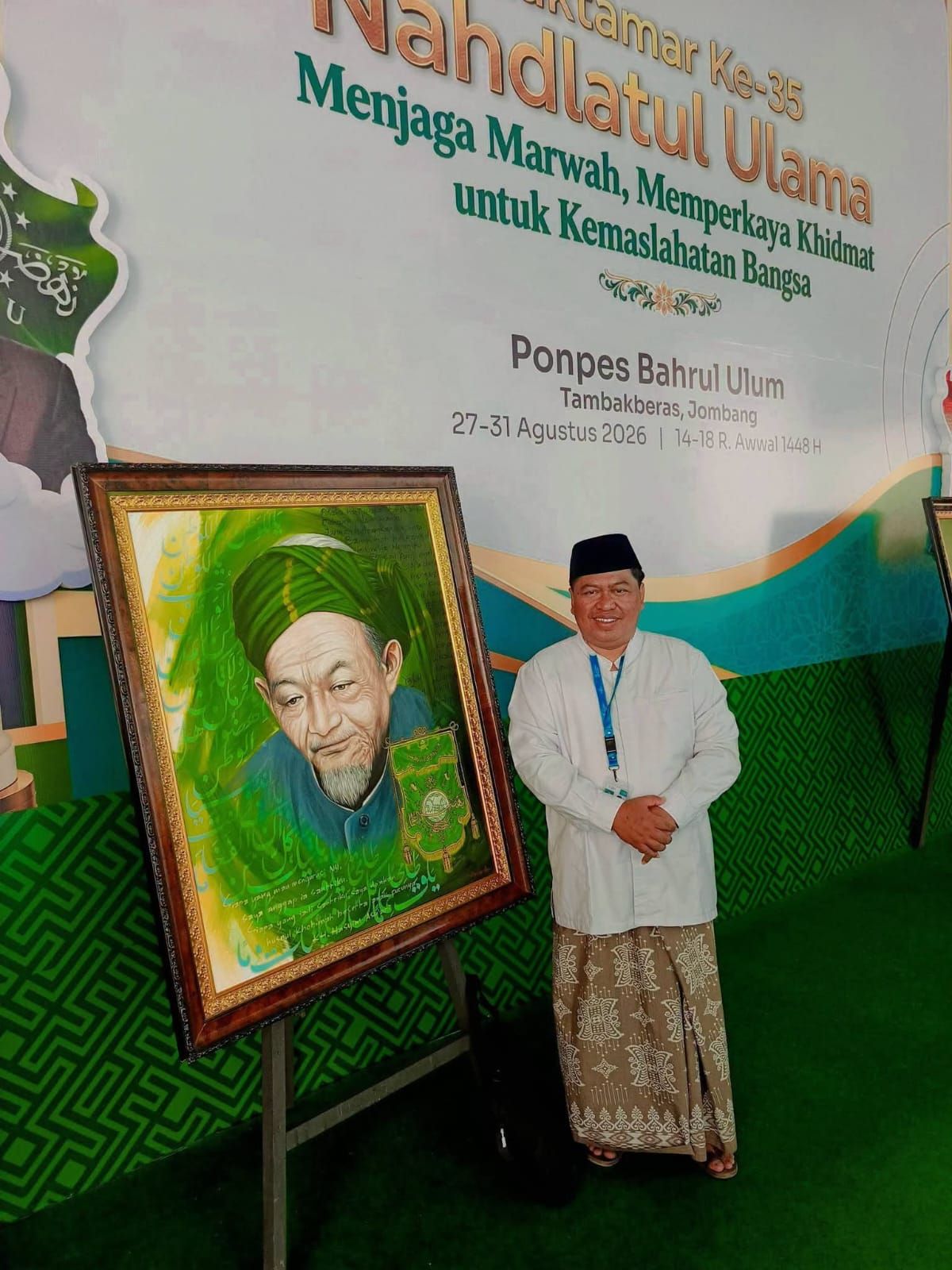 Dekan FSEI IAIN Curup Turut Hadir dalam Muktamar ke-35 NU di Jombang