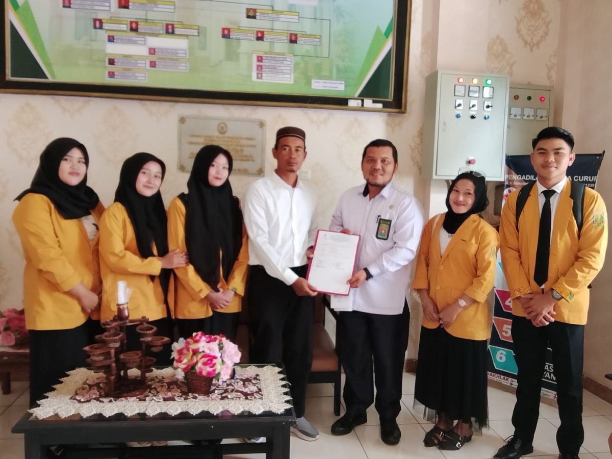 Mahasiswa Prodi HTN IAIN Curup Jalani PPL di Pengadilan Agama Rejang Lebong