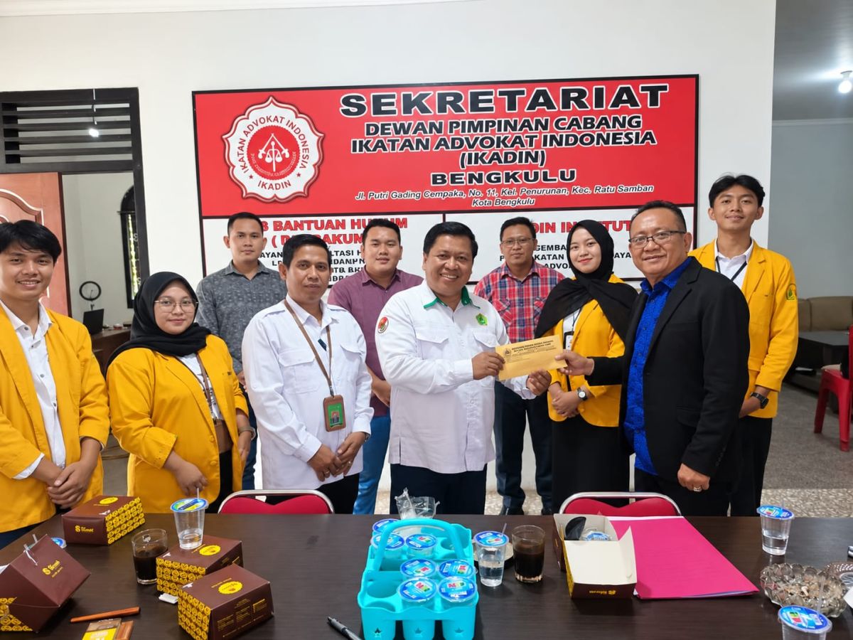 Kaprodi HTN dan Dekan FSEI IAIN Curup Lakukan Kunjungan Balasan ke IKADIN, Tindak Lanjuti MoA melalui Program Magang PPL Peradilan