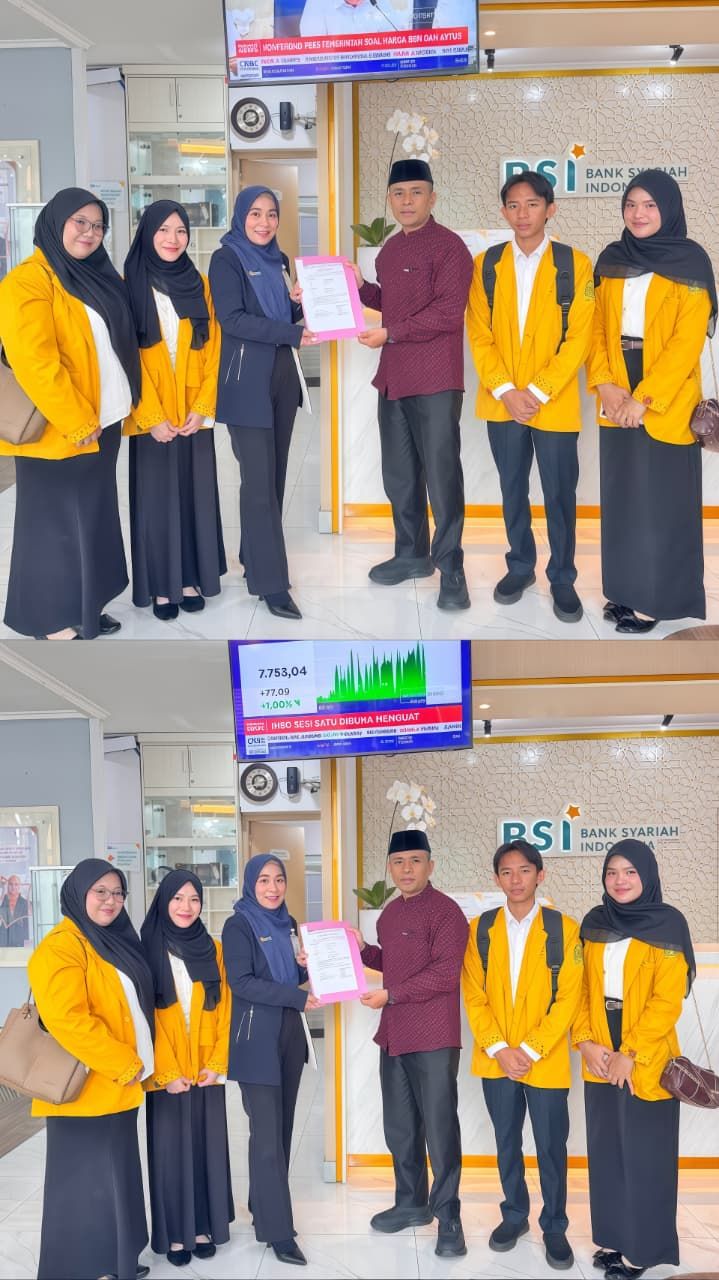 Bekali Pengalaman Menuju Dunia Profesional, Dosen Pembimbing Antar Mahasiswa PKL Perbankan Syariah ke Instansi Mitra