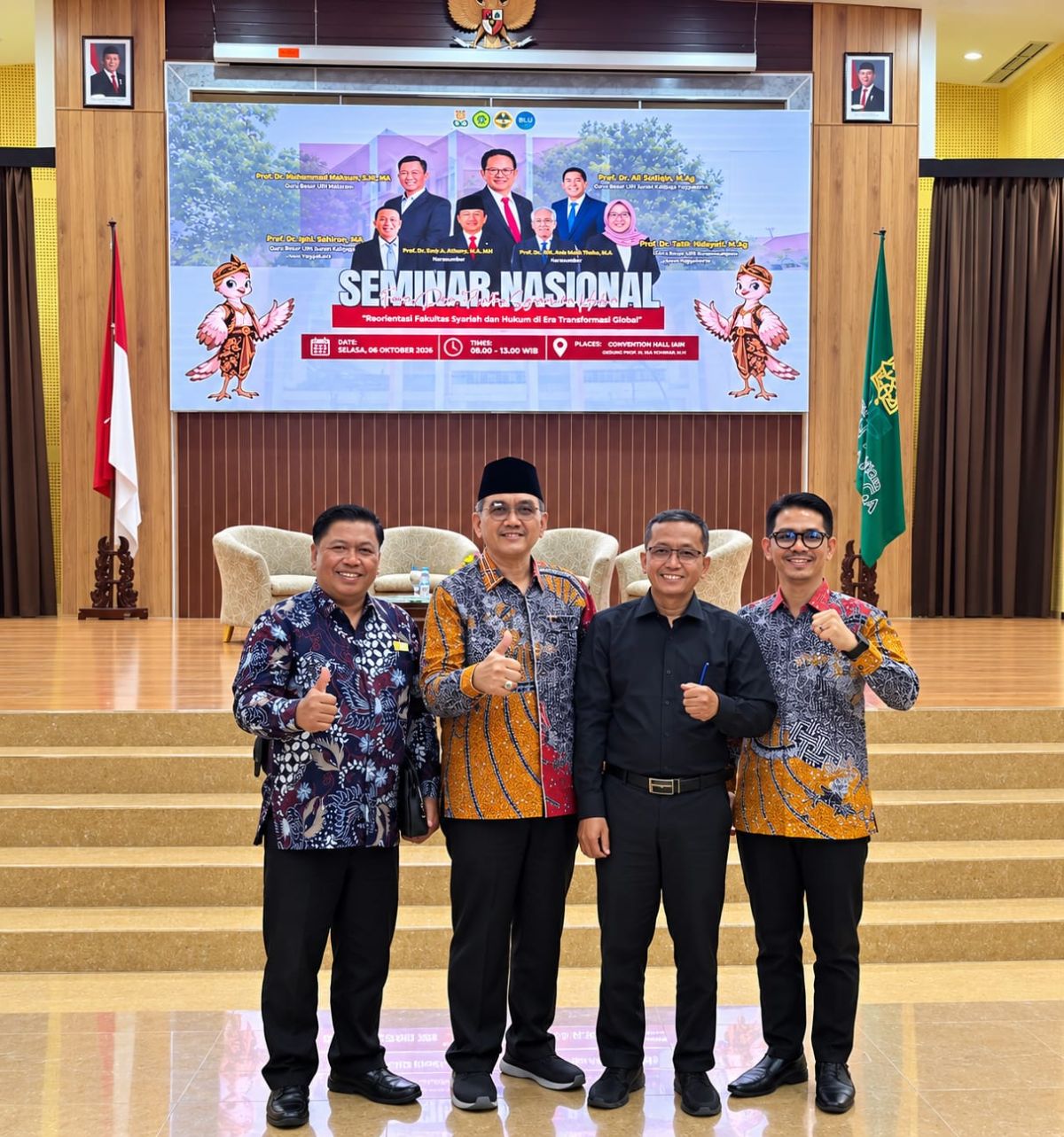 FSEI IAIN Curup Perkuat Arah Transformasi Global melalui Forum Dekan Fakultas Syari’ah dan Hukum 2026